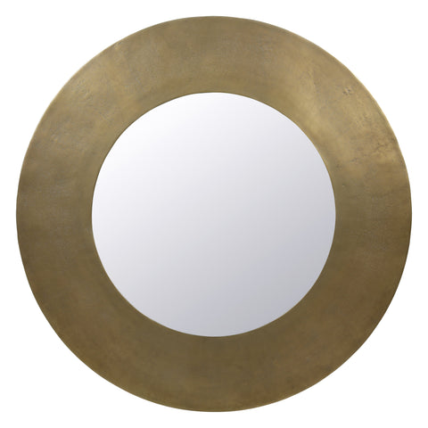 Boyd Antique Brass Hanging Mirror