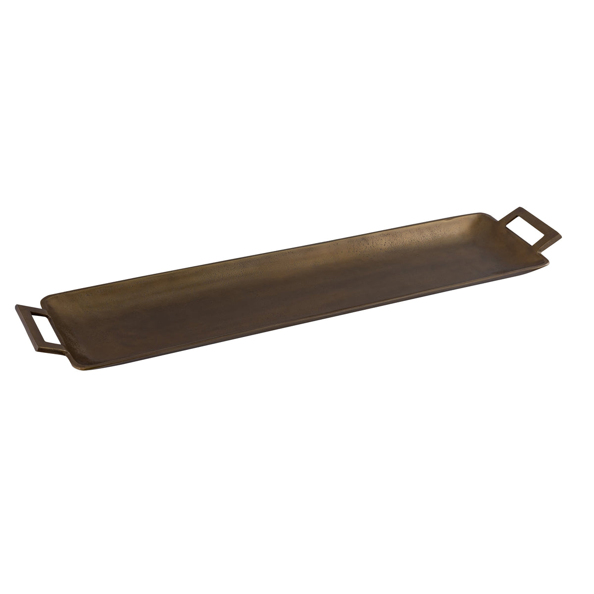 Tatum Antique Brass Finish Tray