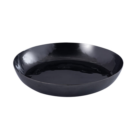 Cyndi Black Glossy Finish Tray