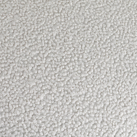 Chaste Off White and Natural Ottoman