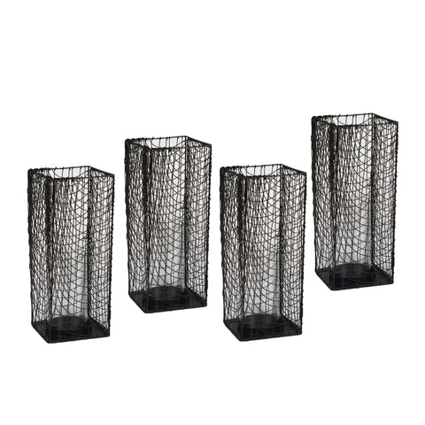 Square Hurricane Set Of 4