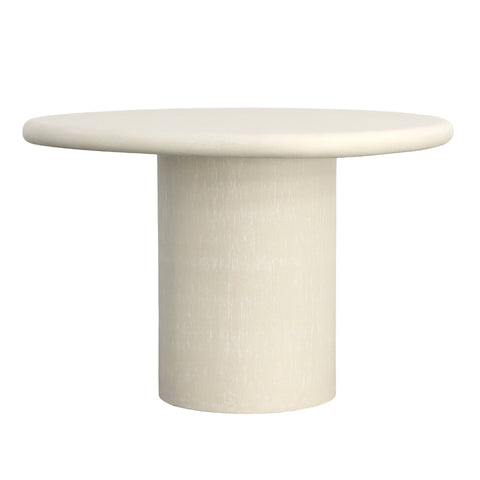 Takara White Finish Outdoor Dining Table
