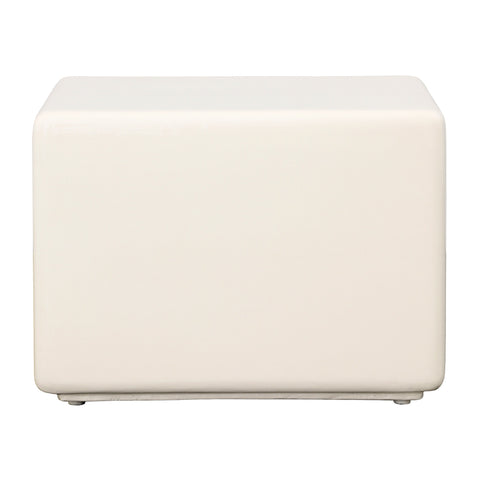 Terrance White High Gloss Outdoor Coffee Table