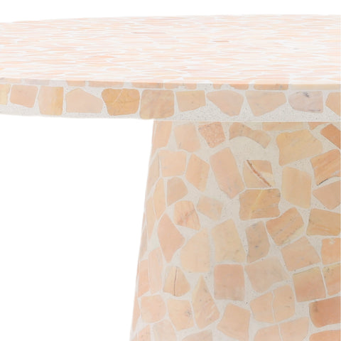 Devin Coral Outdoor Dining Table