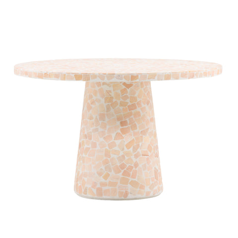 Devin Coral Outdoor Dining Table