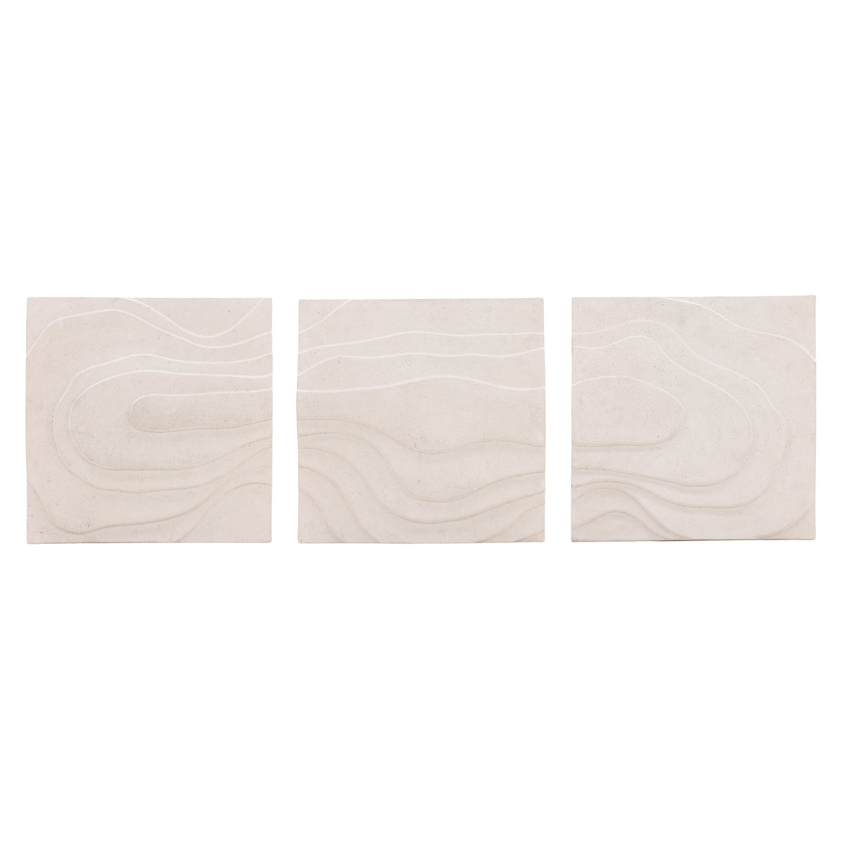 Gavriel White Wall Art Set Of 3
