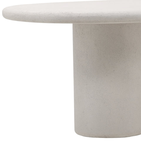 Emeric White Outdoor Dining Table