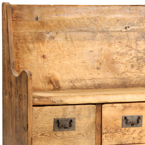 Olaf Natural Wood Wax Sealed Finish Bench