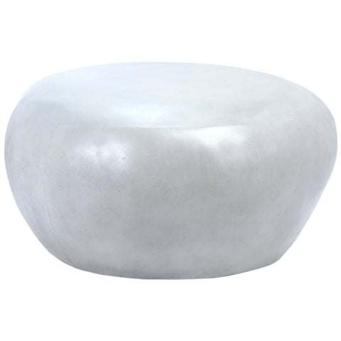 Joshua Natural White Sealed with Acrylic Outdoor Pebblestone