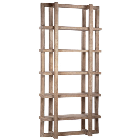 Hancock Light Warm Wash Sealed Finish Bookcase