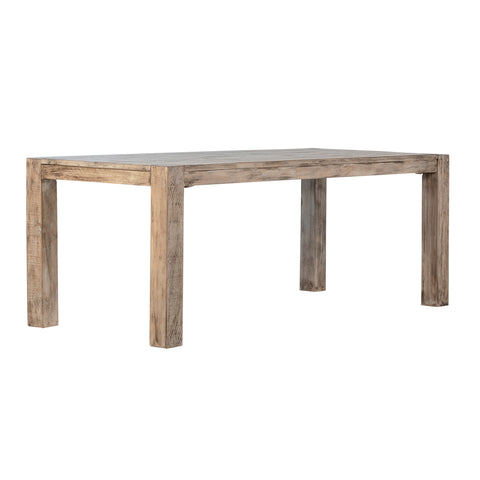 Parson Natural Warm Wash with Water Base Sealed Finish Dining Table