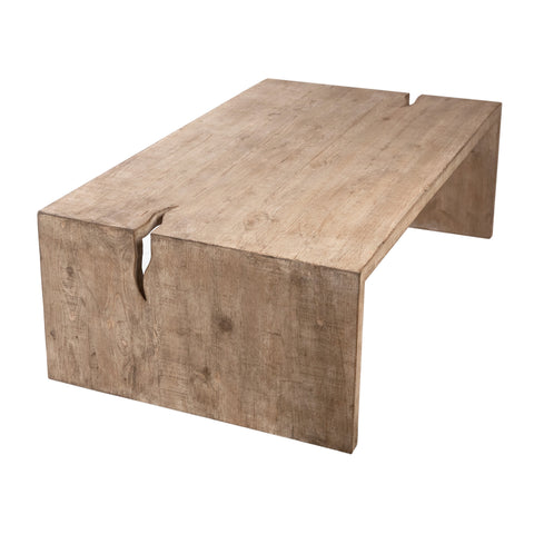 Merwin Light Warm Wash Sealed Finish Coffee Table