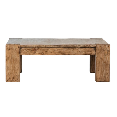 Parson Antique Natural with Water Base Sealed Finish Coffee Table