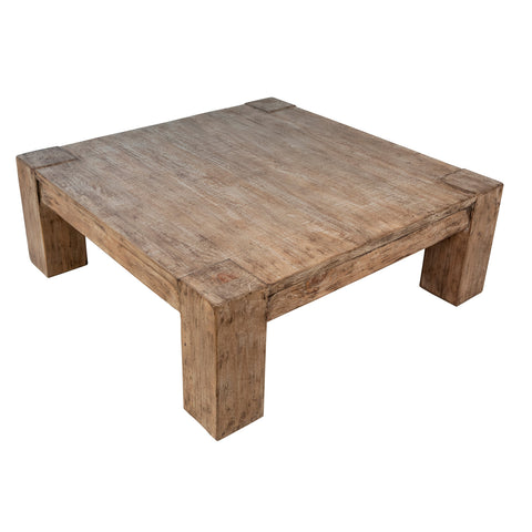 Parson Antique Natural with Water Base Sealed Finish Coffee Table