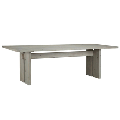 Balboa Light Grey Wash Finish Dining Table