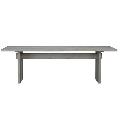 Balboa Light Grey Wash Finish Dining Table