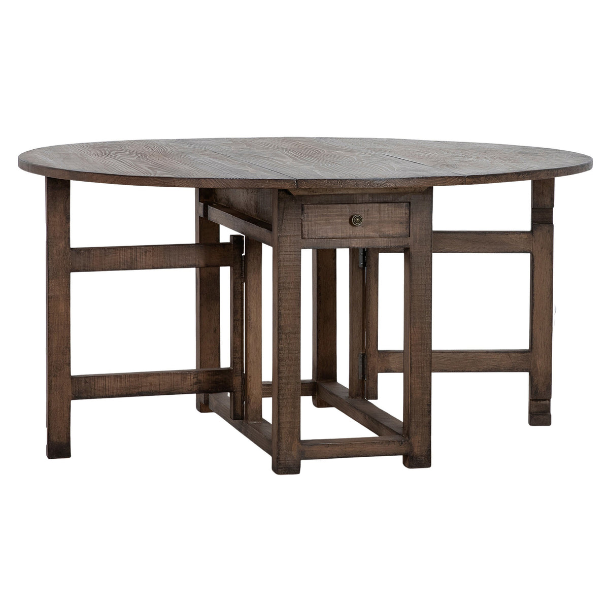 Alfaro Medium Brown Finish with Water Base Sealer Dining Table