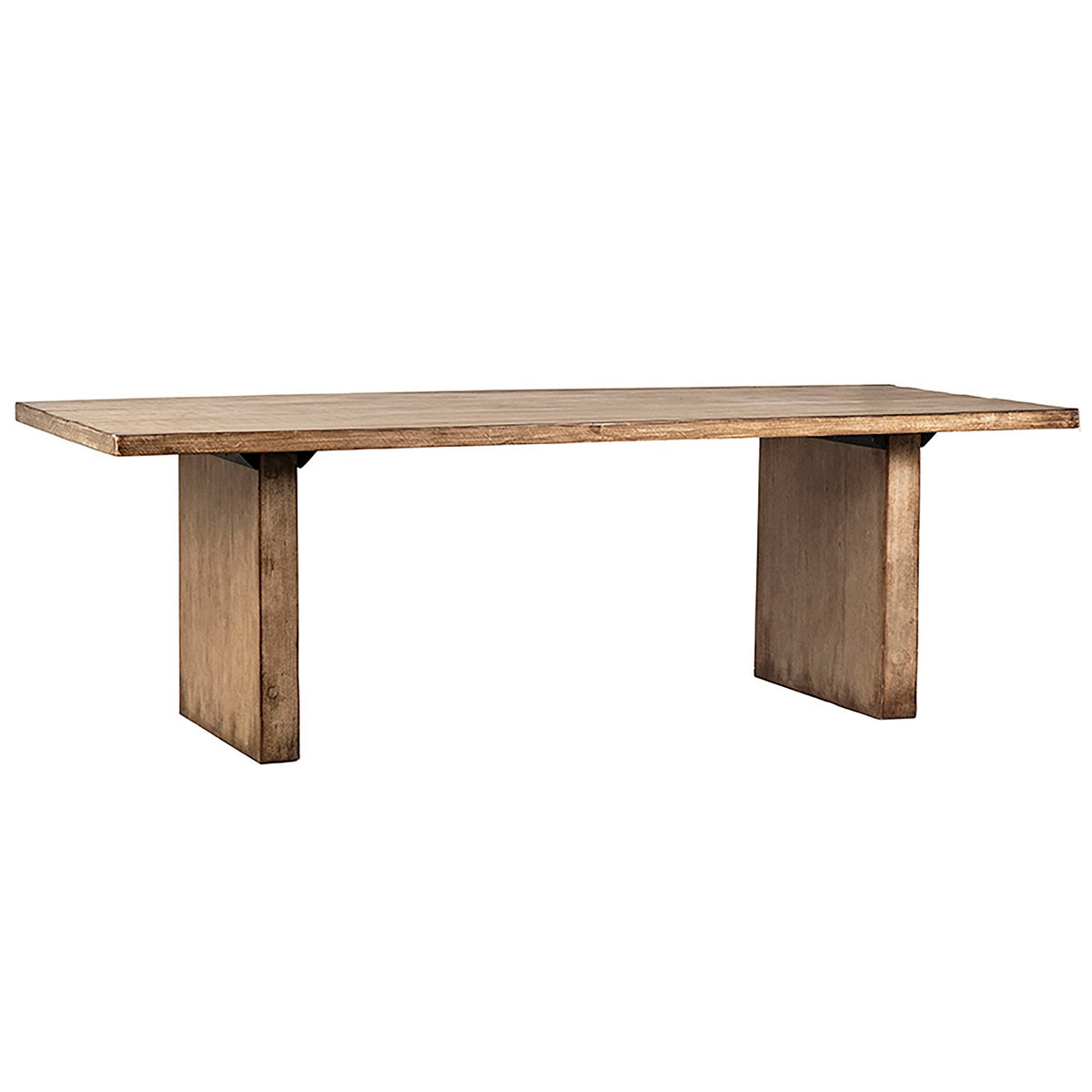 Lamar Natural Wood Sealed Finish Dining Table