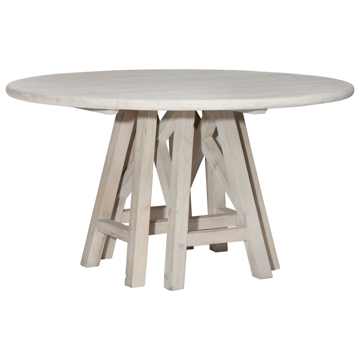 Madison Light Grey Wash Finish Dining Table