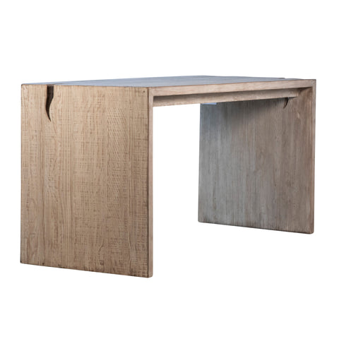 Merwin Light Warm Wash Finish Counter Table
