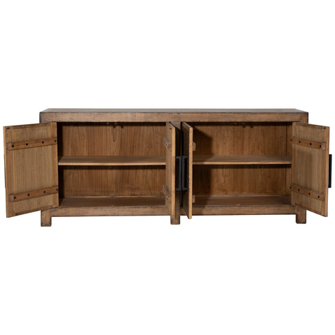 Merwin Medium Brown Finish Sideboard