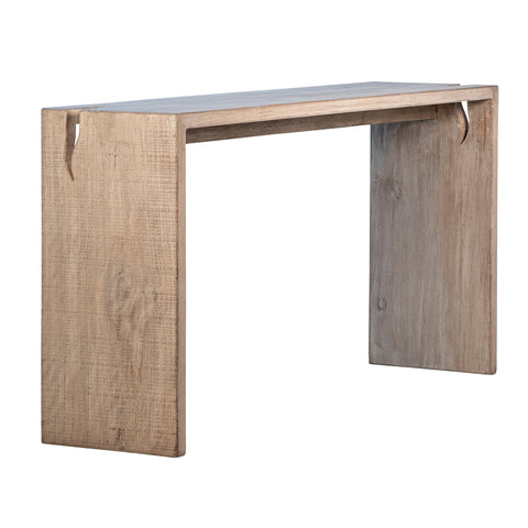 Merwin Light Warm Wash Finish Console Table