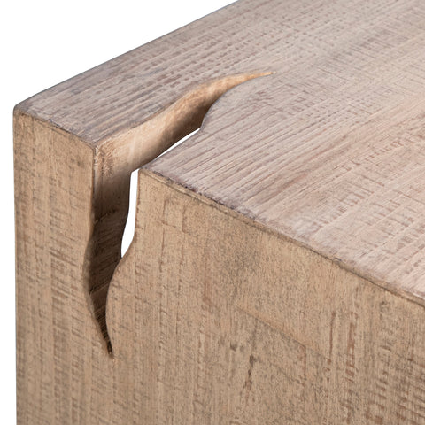 Merwin Light Warm Wash Finish Console Table