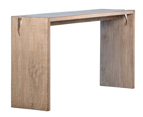Merwin Light Warm Wash Finish Console Table