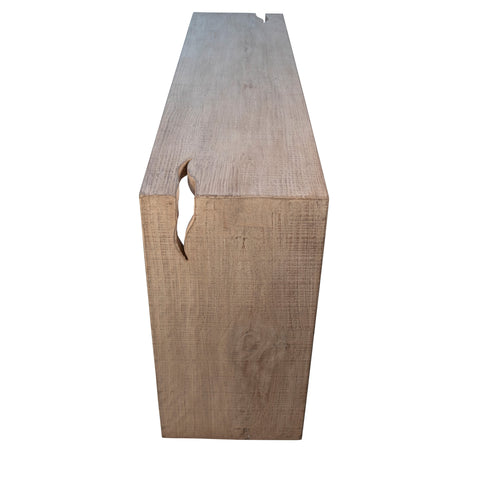 Merwin Light Warm Wash Finish Console Table