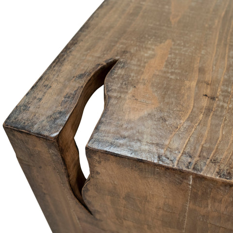 Merwin Medium Brown Finish Console Table