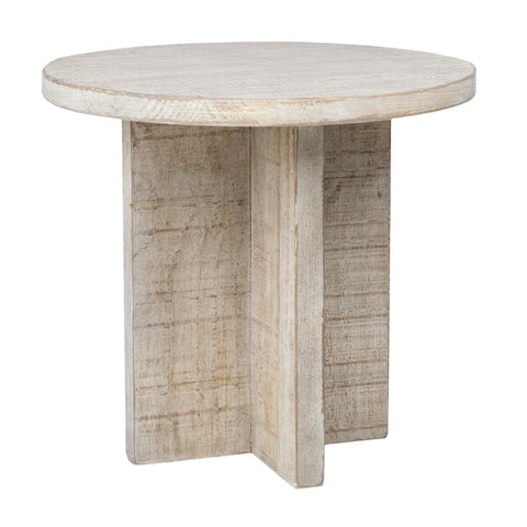 Harley Light Warm Wash Finish Side Table