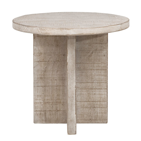 Harley Light Warm Wash Finish Side Table