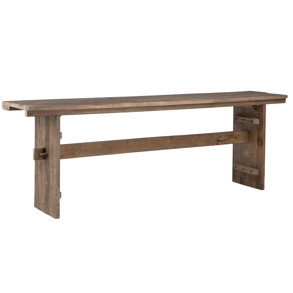 Farrell Antique Dark Grey Finish Console