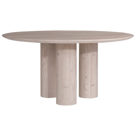 Eden Light Warm Wash Finish Dining Table