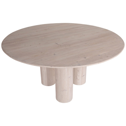 Eden Light Warm Wash Finish Dining Table