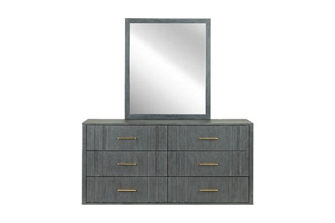 Modrest Manchester Contemporary Dark Grey Dresser Model VGWD-HLF2-DR6DRA