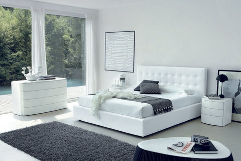 Drop Modern Italian White Ash Dresser Model VGSMDROP-DR-WHI