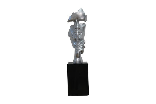 Modrest Silver Mask Sculpture Model VGTH-DS-077