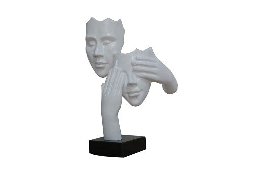 Modrest Two Faces White & Black Sculpture Model VGTH-DS-078