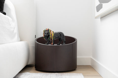 Modrest Geneva Modern Brown Oak Nightstand Model VGWCC522B