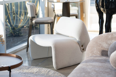 Modrest Tristan Modern Off White Fabric Accent Chair Model VGOD-ZW-21101-CH