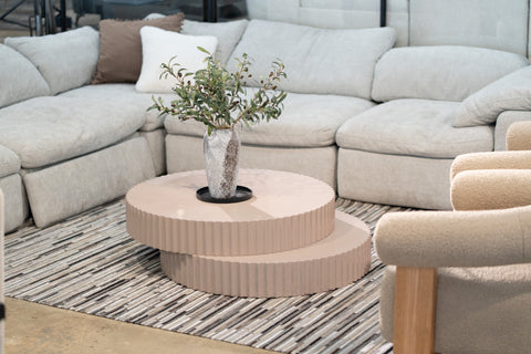 Modrest Jacinto Modern Round Coffee Table Model VGOD-LZ-285C-L