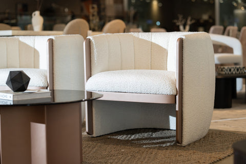 Modrest Joselyn Modern Cream Fabric Accent Chair Model VGOD-ZW-22051-CH