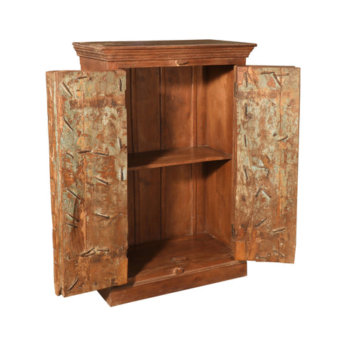 Wood Antique Brown Cabinet