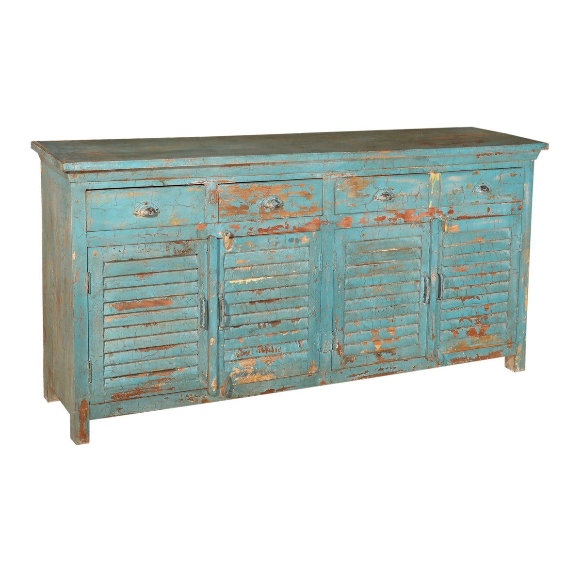 Antique Light Blue Sideboard