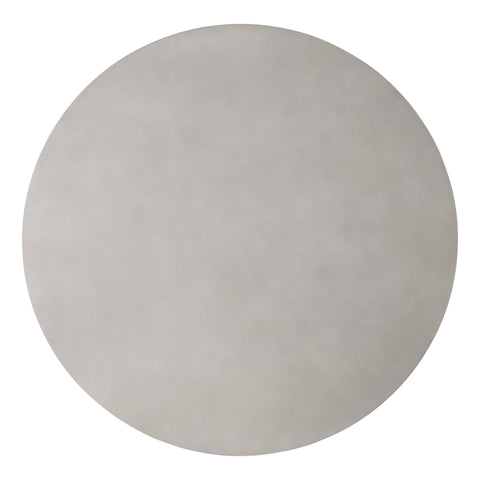 Modrest Duncan Modern Faux Concrete & Walnut Round Dining Table Model VGMC-GF-1C008