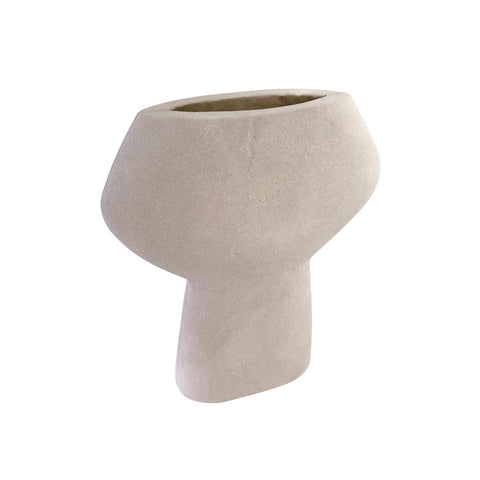 Hopper Grey Vase
