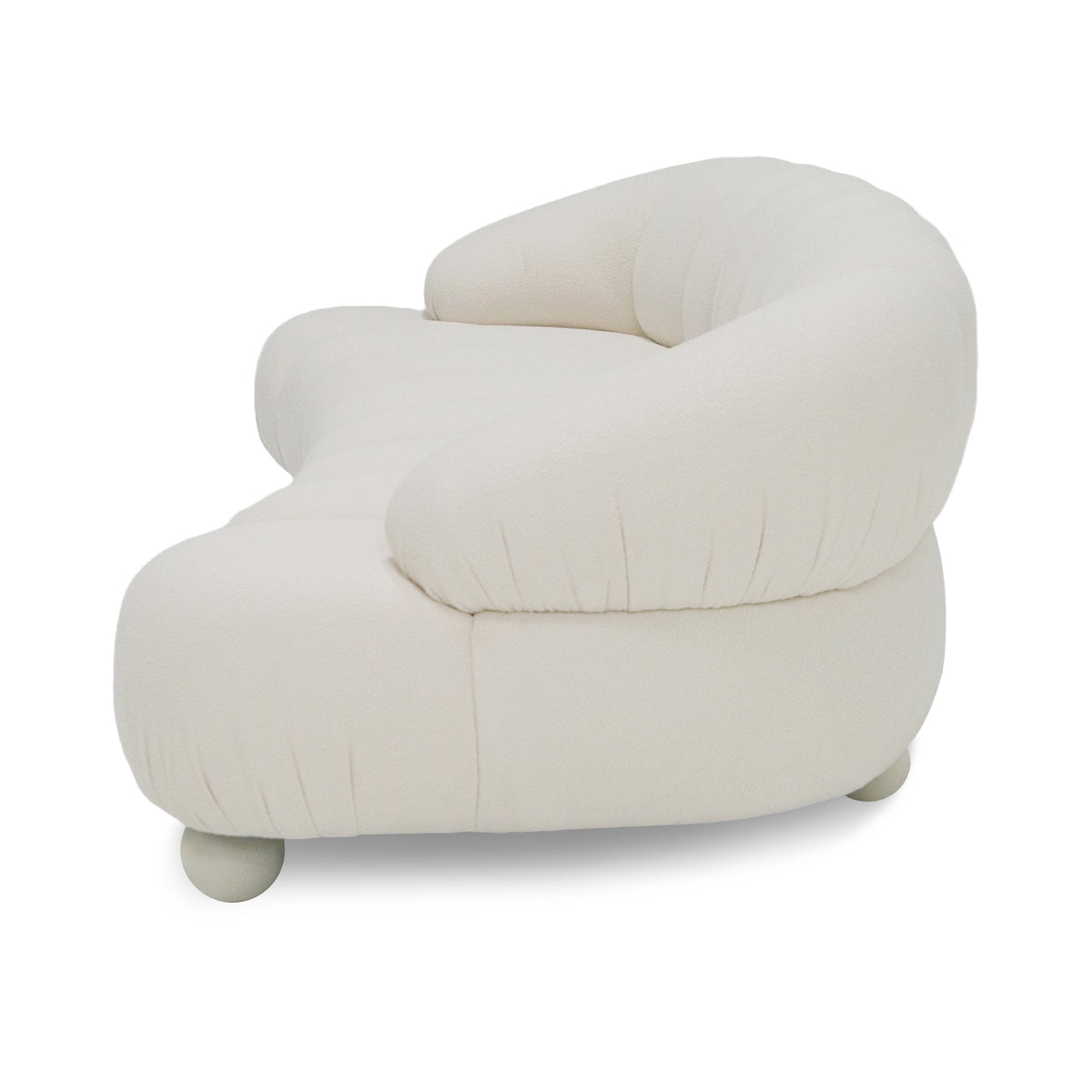 Divani Casa Duran Contemporary White Fabric 4 Seater Sofa Model VGOD-ZW-23002A-SOFA-WHT