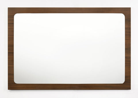 Modrest Dustin Modern Walnut Mirror Model VGMABR-99-MIR