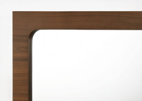 Modrest Dustin Modern Walnut Mirror Model VGMABR-99-MIR